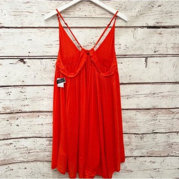 O’NEILL Salt Water Solids Tank Dress Swim Cover-Up Sz L - Picture 6 of 10